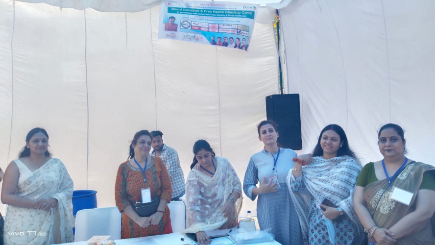 Health and Blood Donation Camp